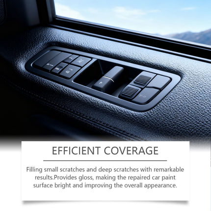 3-Pack Car Interior Paint Touch-Up Pen – Quick Color Restoration Scratch Repair Fixer for Automotive Leather Plastic, Central Control Button and Dashboard