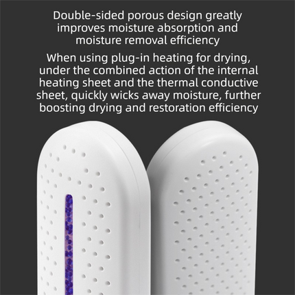 Mini Renewable Dehumidifier Device for Cupboard Drawer Basement – Wireless Rechargeable Silica Gel Wardrobe Moisture Absorber & Anti-Mould Dessicant Dryer Box
