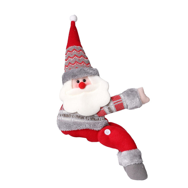Santa Claus Christmas Curtain Tiebacks Large Plush Doll – product detail