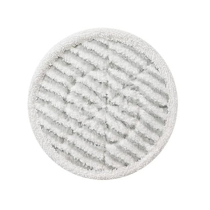 Style 4 Shark Steam Dual-Head Mop Replacement Pads 8 Pack - 7.5 Inch Reusable Round Microfiber Scrubbing Pads Compatible with Shark S7000, S7201, S8001, S8201, S7001, S7000AMZ, S7001TGT, S7005, S7020