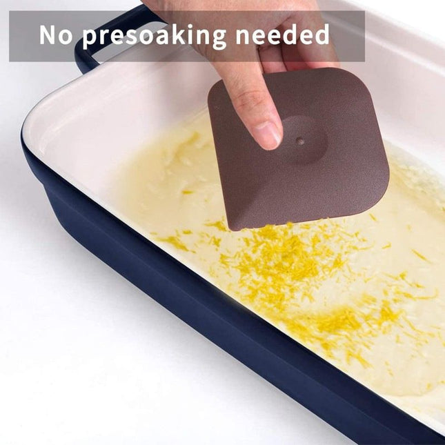 8-Pack Red Nylon Non-Stick Pan Scraper Set with Ergonomic Angled Edges Design Multipurpose Kitchen – product detail