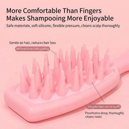 Microbubble Oxygen Hydration Facial Pore Cleanser and Blue Silicone Scalp Massage Scrubber Set with Waste Separation Design, 3 Level Vacumn Suction and 6 Replaceable Heads - Full Body Care Routine for Face Pore Cleaning and Scalp Massage