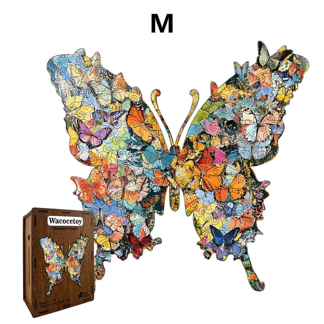 Enchanting Butterfly Wooden Jigsaw Puzzle for V888-ELOSUNG52815