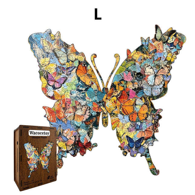 Enchanting Butterfly Wooden Jigsaw Puzzle for V888-ELOSUNG52817