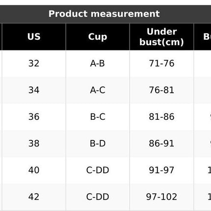 XL Size Black Wireless Posture Support Sports Full Coverage Bra for Women High Elastic Seamless – construction detail