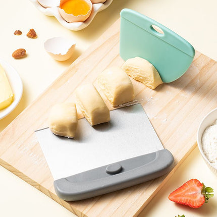 Orange Bread Baking Tool Set with Silicone Dough Mat Plus Rolling Pin 2-in-1 Stainless Steel – surface and form
