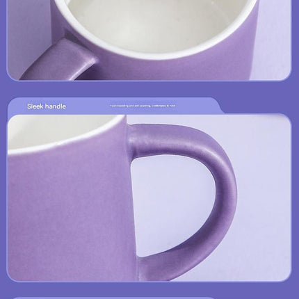 5-piece "Colorful One-Shot Mug" Ceramic Mug Set – Nordic color scheme, smooth handle, rounded rim, exquisite gift box – 80ml mini mugs, suitable for coffee, tea, espresso, and as a perfect gift.