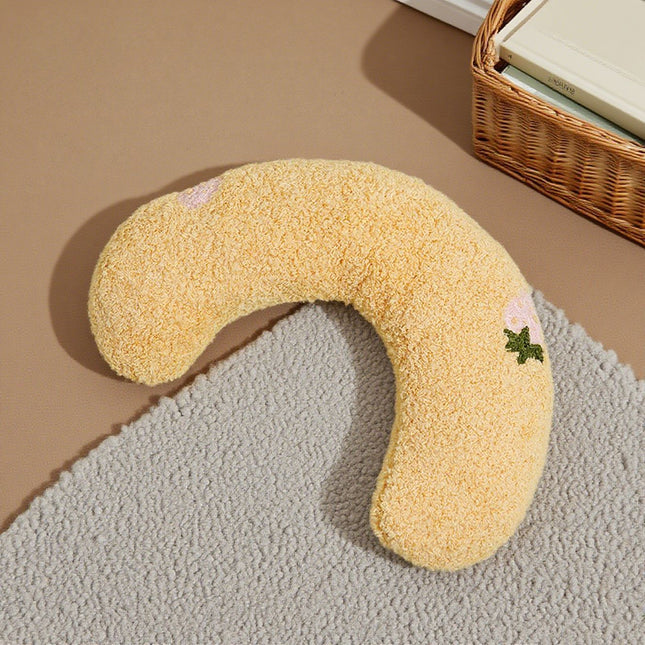 Yellow Pet U-Shaped Pillow