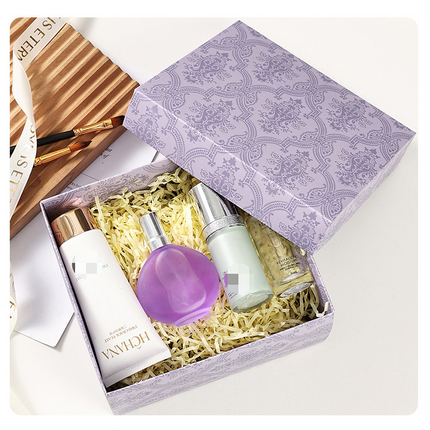 3 piece medium size Orange Gift Box Set with Gift Bag & Raffia Fill - Premium Empty Present Packaging Box for Birthdays Weddings Baby Showers and Special Occasions