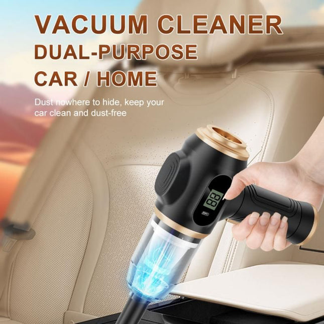 Black and Green Cordless 2-in-1 Cleaning Kit Vacuum cleaner(2 x 2000mAh) and Spin Scrubber – product detail