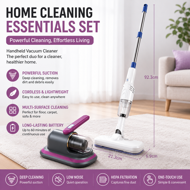2-piece Home Cleaning V888-ELOSUNG53368