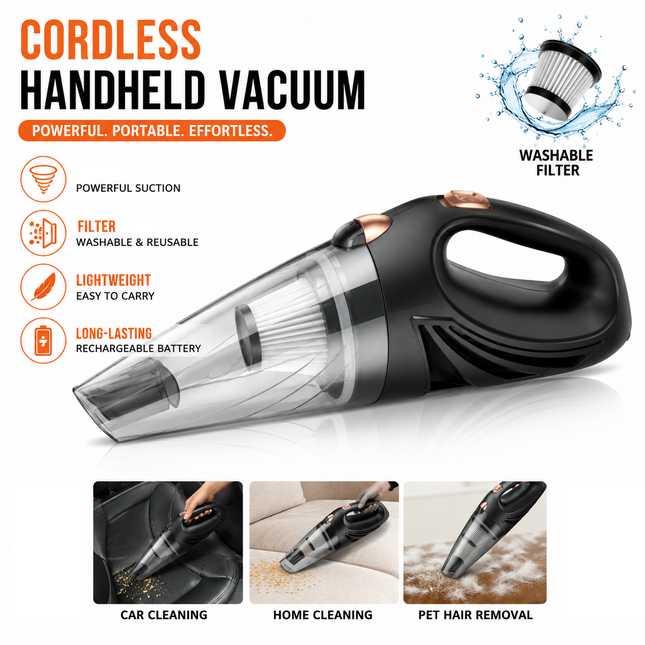 Cordless Handheld Car Vacuum V888-ELOSUNG53378