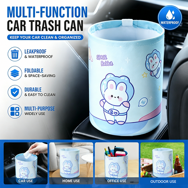 Space rabbit pattern Car Trash V888-ELOSUNG53383