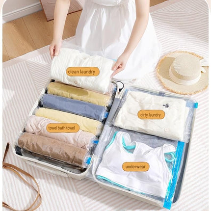 11-piece Vacuum Storage Bags Set(2 small 2 medium 3 large 3 extra large 1 hand – product features