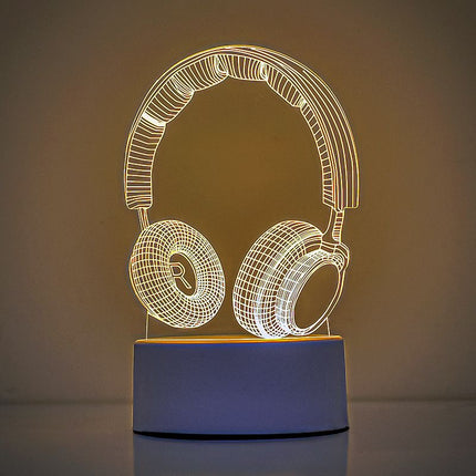 Headphone version Creative Acrylic LED Night – product features