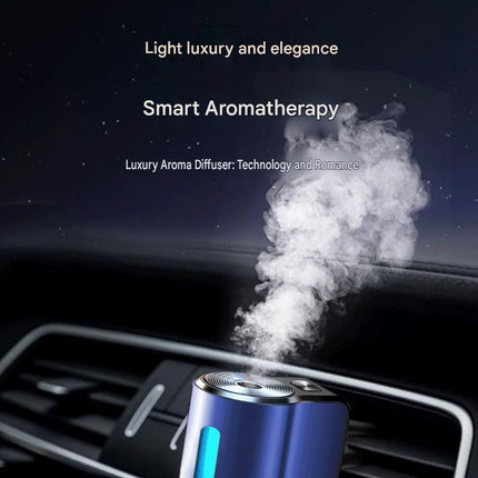 Golden Car Vent Air Freshener Diffuser (Includes a 10ml empty essential oil bottle) 3-Speed – design and finish