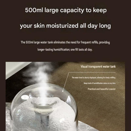 2-piece Bedroom Atmosphere Bundle Black Ultrasonic Aroma diffuser Humidifier & Dreamy Butterfly – shape and profile