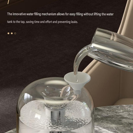 2-piece Bedroom Atmosphere Bundle Black Ultrasonic Aroma diffuser Humidifier & Dreamy Butterfly – product features