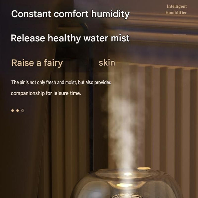 2-piece Bedroom Atmosphere Bundle Black Ultrasonic Aroma diffuser Humidifier & Starry Sky – product detail