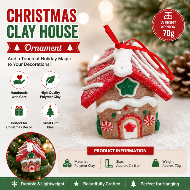 Dual-Candy Style Gingerbread House Christmas Tree V888-ELOSUNG53541