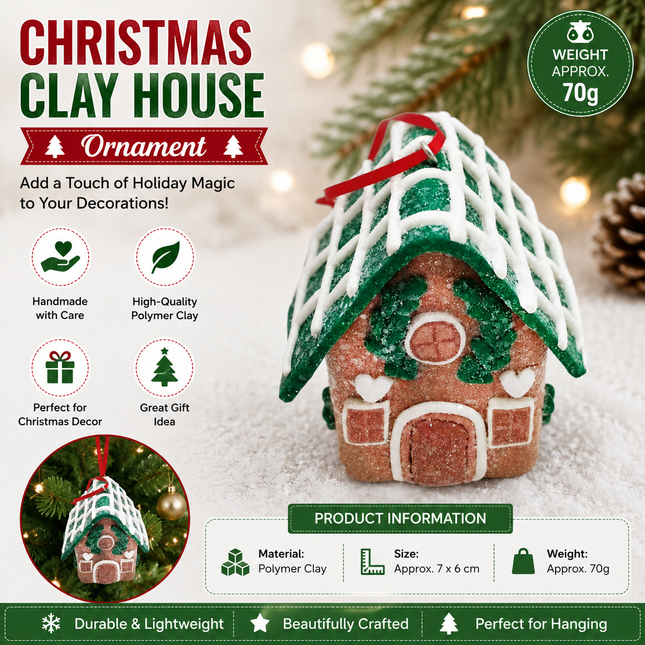 Green Eaves Style Gingerbread House Christmas Tree V888-ELOSUNG53543
