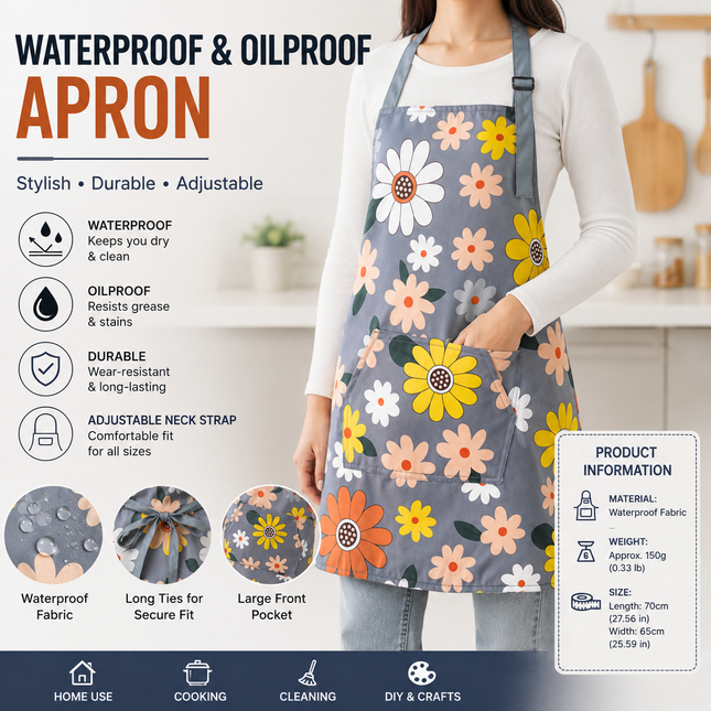 Chrysanthemum pattern Waterproof Kitchen V888-ELOSUNG53576