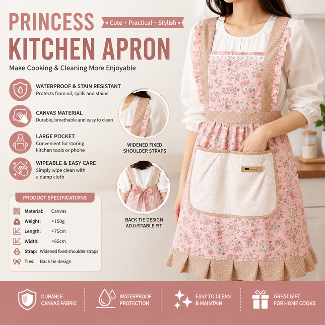 Floral Canvas Pink Kitchen V888-ELOSUNG53598