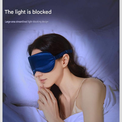 Champagne gold Imitation Silk Sleep Eye Mask – hardware detail