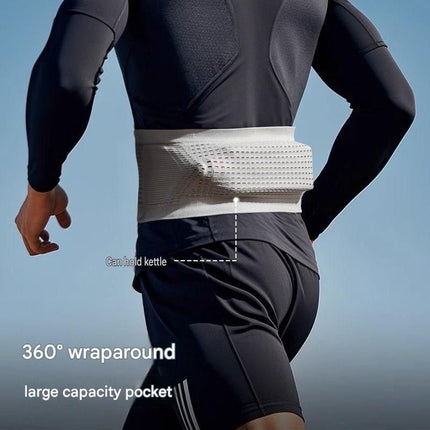 Black S Size Running Waist Belt – design and finish