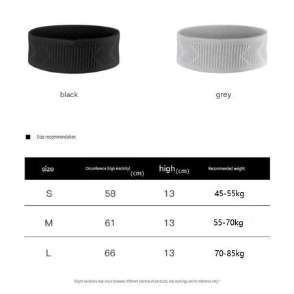 Black S Size Running Waist Belt – surface and form