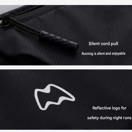 Dry and Breathable Sports combination-Grey Running Waist Belt and Grey  152*76cm and 80*40cm Microfiber Sports Towel Set - Waterproof Nylon Belt with Reflective Strips, Quick Dry Gym Towels for Fitness Running Swimming