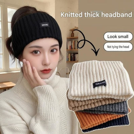 Women's Lightweight Outdoor Windproof and warm set - Beige M Size Waterproof Windproof  Sun Protection Hooded Raincoat and Beige Knitted Warm Headband Set for Hiking Travel Daily Wear