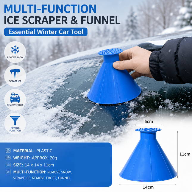 Blue Multi-Function Car Windshield Ice V888-ELOSUNG53846
