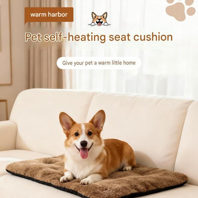 Brown S Size 36x50cm Self Heating Pet Mat – product detail