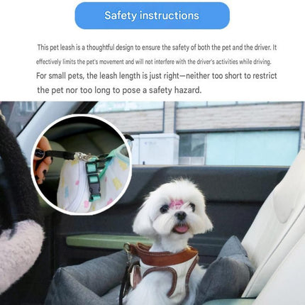 Grey Paw print pattern M Size 55x40cm Car pet bed -Oxford Linen Removable Washable Non-Slip Sofa Bed for Small Dogs Cats Indoor Travel Use