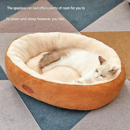L Size 60x75cm Grey Oval Pet Bed – product features