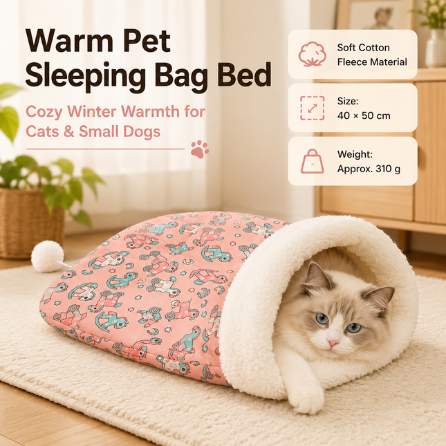 Cat Sleeping Bag Bed
