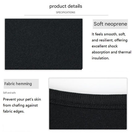 L  Size Dog Knee Brace and Leg Support Sleeve - Protective Wrap, Lightweight Anti Licking Cover for Walking and Supervised Daily Pet Care