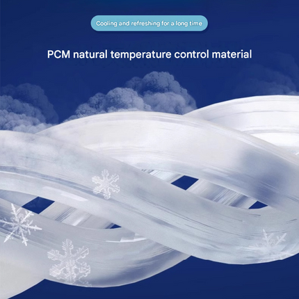 Gradient Pink Instant Cool PCM Neck Ring - 28°C Phase Change Material for Sweat-Free Relief - Ultra-Light 135g Comfort for Sports, Office, and Summer Travel