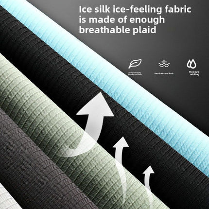 Grey Universal Cooling Gel Seat Cushion - TPR Breathable Honeycomb Pad for Car & Office Chair