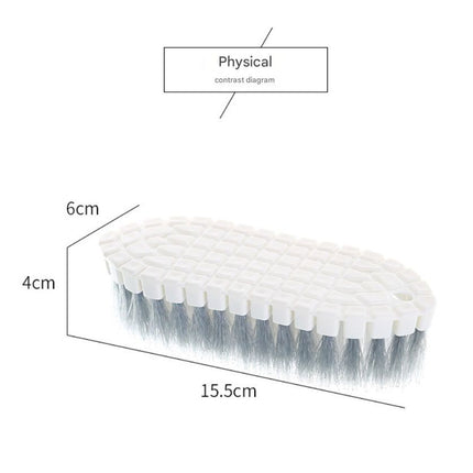 3 Pack Flexible Bendable Cleaning Brushes Multi-Purpose Kitchen Bathroom Scrubber Set for Faucets Tiles Corners Sink Gaps