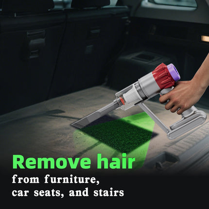 Portable Wireless Car Vacuum Cleaner 4 in 1 Handheld Air Duster Rechargeable Mini Vacuum for Pet Hair Keyboard Car Interior