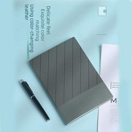 Yellow Luxury A5 Notebook and Pen Gift Set Business Journal Office Writing Diary Executive Stationery Present Box with Gift Bag