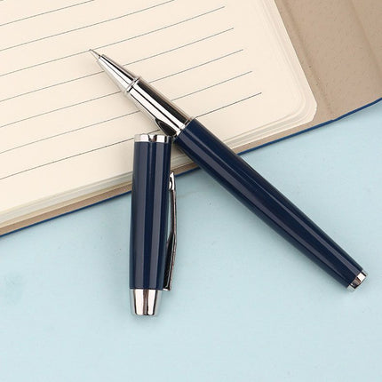Orange Executive A5 Notebook Gift Set with Metal Pen, Business Card Holder and Keychain for Corporate Gifts, Client Appreciation and Office Professionals