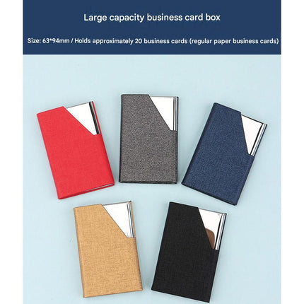 Orange Executive A5 Notebook Gift Set with Metal Pen, Business Card Holder and Keychain for Corporate Gifts, Client Appreciation and Office Professionals