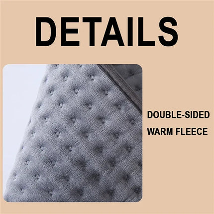 Electric Heating Pad 43x84cm with 9 Heat Levels and 4 Timer Settings, Washable Full Body Heating Mat for Back, Waist, Legs and Shoulders