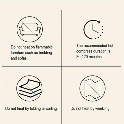 Electric Heating Pad 50*100cm with 9 Heat Levels and 4 Timer Settings, Washable Full Body Heating Mat for Back, Waist, Legs and Shoulders