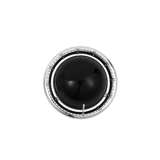 Black Retro Planet Mechanical Kitchen Timer Magnetic Countdown Clock Battery-Free Metal Core Loud Alarm – product detail