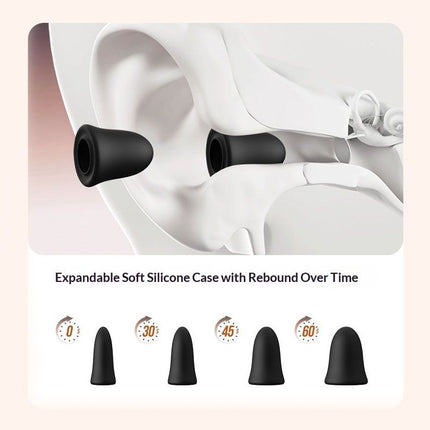 Green Luxury Diamond-Encrusted Noise Reduction Earplugs with Anti-Lost Lanyard - Soft Silicone Sleep & Study Ear Plugs for Comfortable Silence