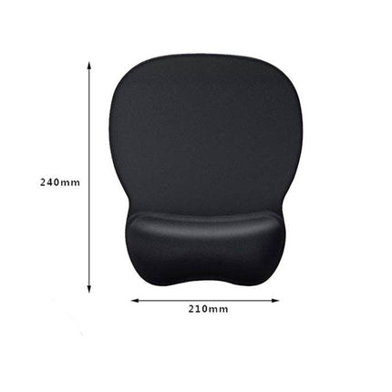 Gray silicone wrist rest with 20-in-1 electronics cleaning kit - portable multi-functional brush set, ergonomic mouse pad, suitable for office and travel.